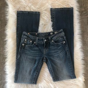 Miss me Jeans Boot Rose Pockets JP6080B